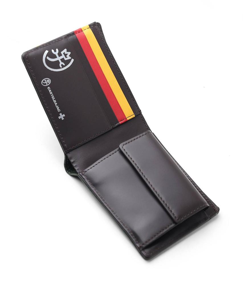 Portefeuille Bifold Accessoire de Presse Vert [Castelbajac] Homme