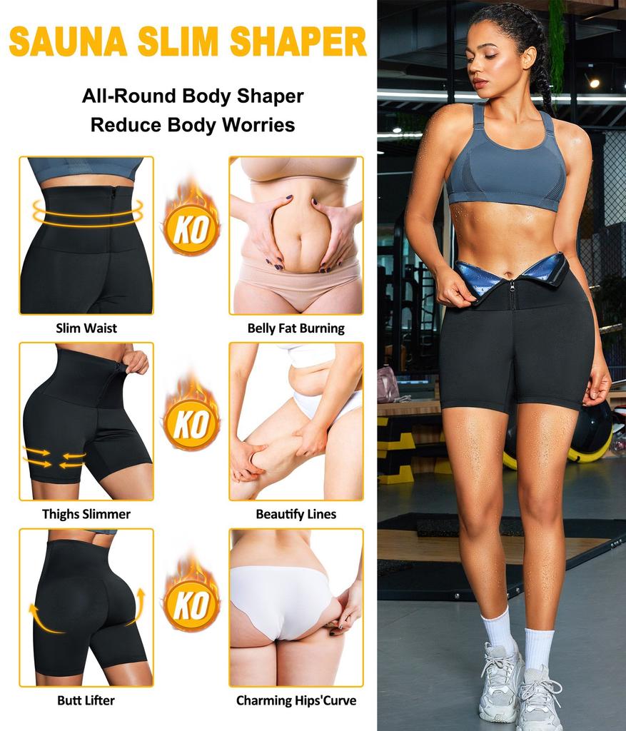 High-end Body Shaping Hip-lifting Shorts Waist and Legs Elastic Fitness Yoga Sports and Leisure Shaping Pants