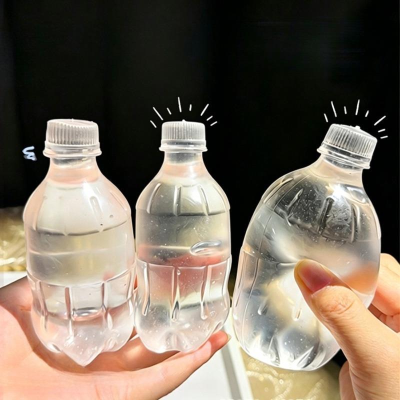 Clear Maltose Filled Water Bottle Squishy Toy, Fidget Stress Relief for Students & Office Workers