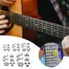 20 ks Kytarové intarzie Hmatníkové tečky Kytara DIY Luthier nářadí Bodové značky pražců Dekorativní bod pro basovou kytaru Ukulele Banjo Mandolínu