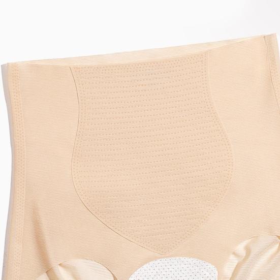Women's Ultra Thin Ice Silk Underwear No Show Tummy Control Briefs Seamless High-Waisted Panties Full Coverage Stretch Underpants