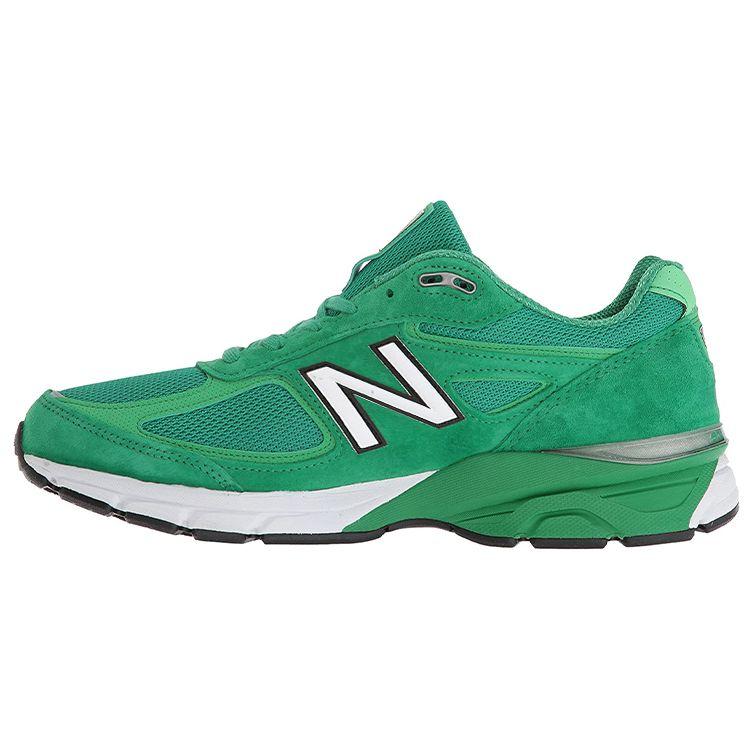

New Balance 990v4 Сделано в США Новые зеленые мужские кроссовки Vivid-Cactus M990NG4