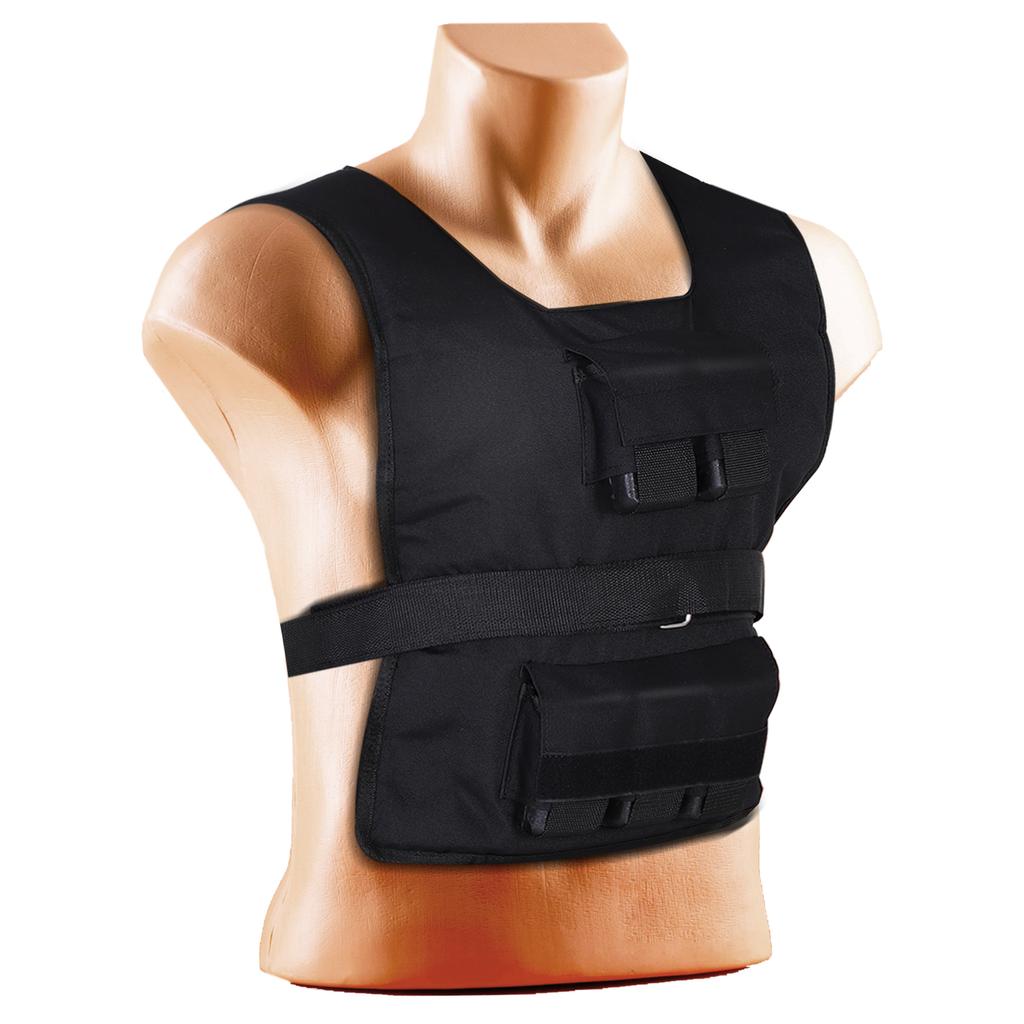 Gewichtsweste 15 KG / 20 KG / 30 KG Verstellbare Trainingsweste mit herausnehmbaren Gewichten Laufweste für Damen Herren zum Muskelaufbau Krafttraining