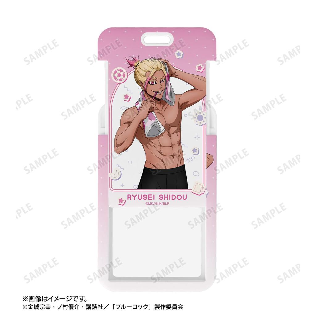 TV Anime Original Illustration of Shido Ryusei Morning Routine Photo Card Holder "Blue Lock" Ver.
