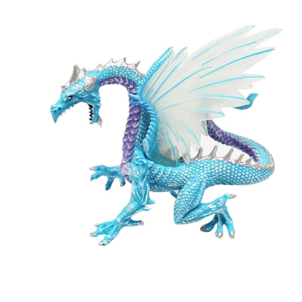 Western Beast Myth Dragon Figures Ice Flying Dragon Dragon Animal Model  Children Gift