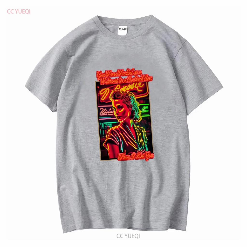 The Huunisex League Dont You Want Me Lyric T Shirt Cb1377 Long Or Short Sleeves Vintage Washed Versatile Streetwear