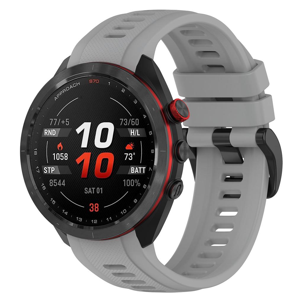 Silikonový řemínek k hodinkám Náhradní náramek na zápěstí pro Approach S70 42mm 47mm Rychloupínací Potuodolný Náramek Pásek