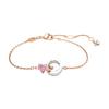 Heart Shaped Ring Design Cubic Zirconia Bracelet Women Bracelet Gold 5690038