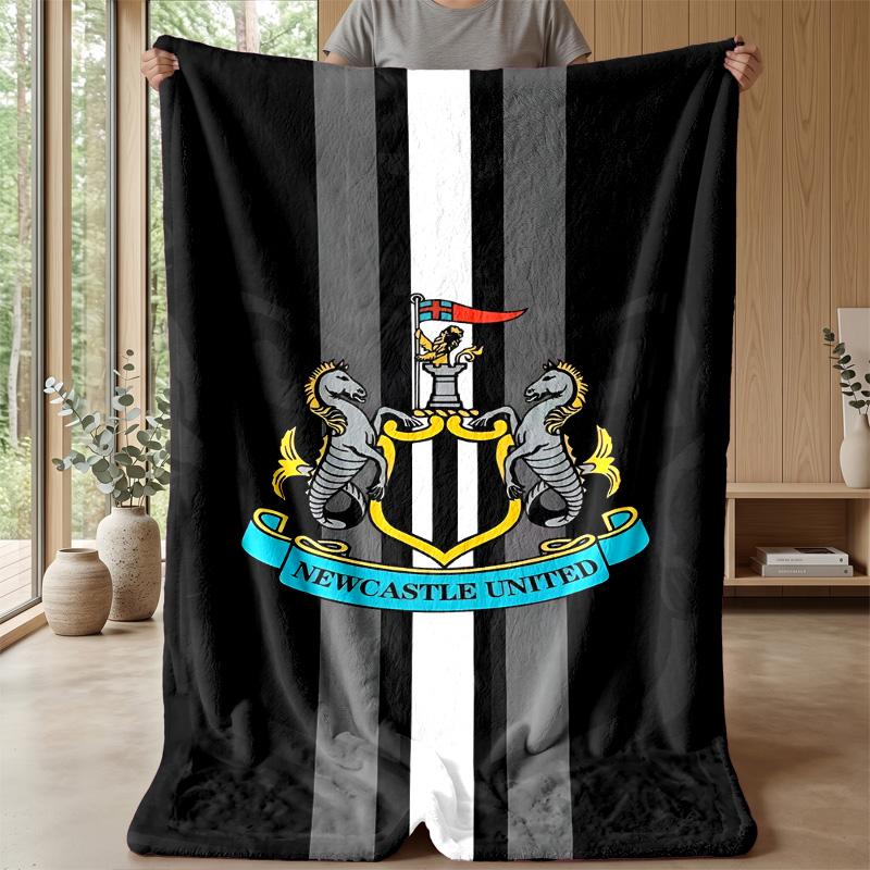 Newcastle United Theme blanket Soft Flannel Fleece Blanket Warm Lightweight Throw Blanket for Home Sofa Bed