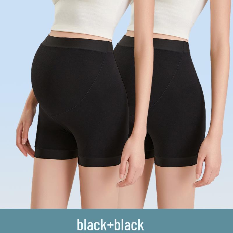 Plus Size Maternity Support Shorts: Anti-Exposure, Lightweight Summer Base Layer Pants