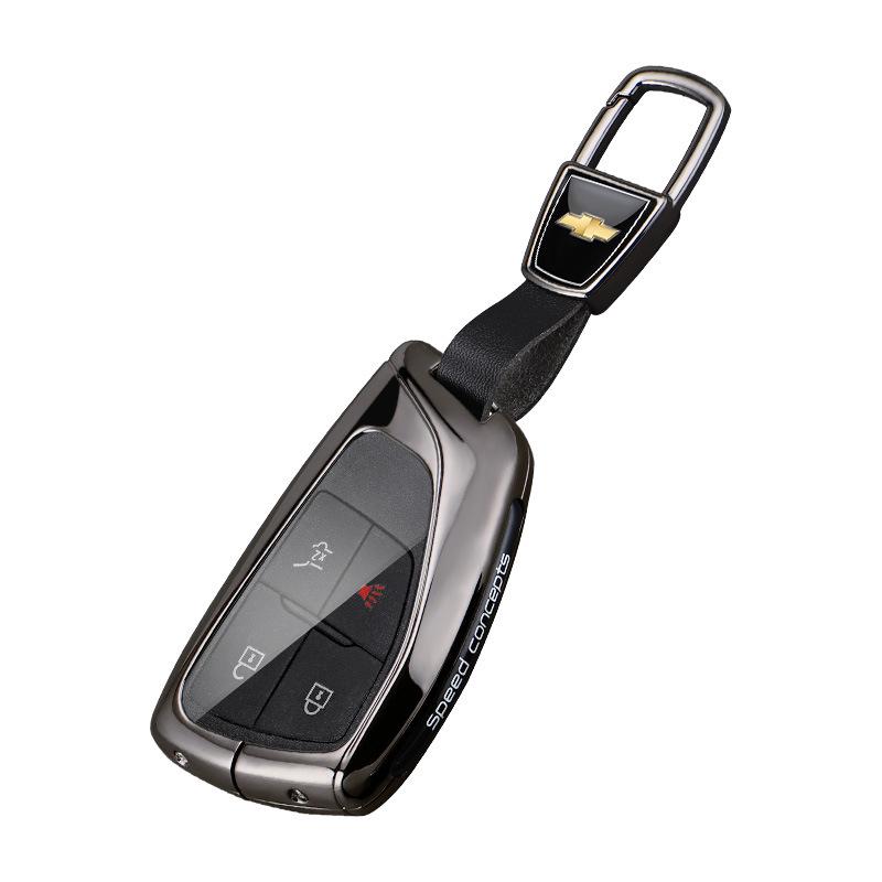 2024 Chevrolet Equinox RS Key Case - Full Metal Shell with Buckle for Men.
