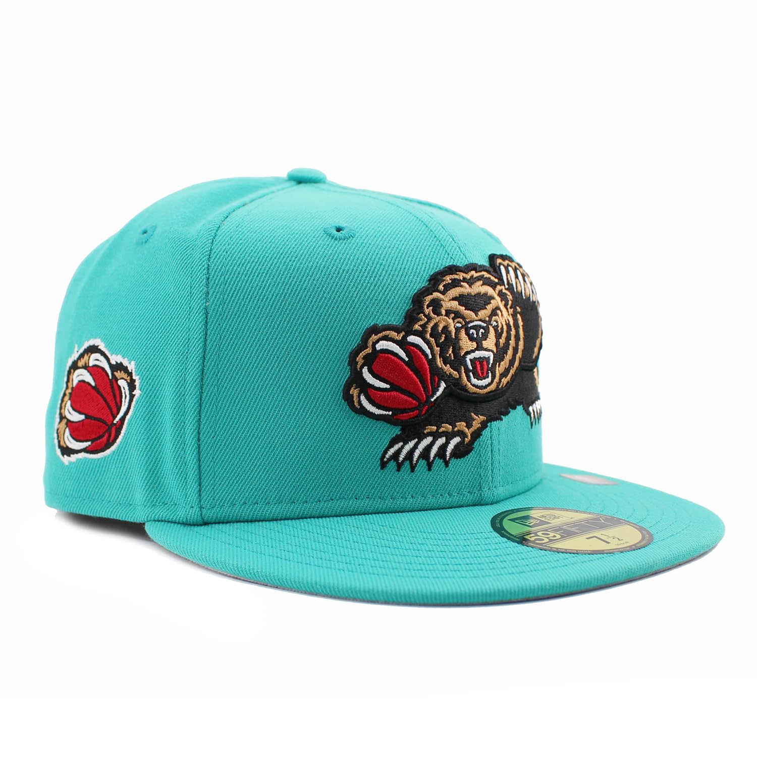

Кепка 59FIFTY Memphis Grizzlies CLASSIC EDITION JERSEY HOOK FITTED CAP MEMPHIS GRIZZLIES Шляпа 5950 Юки Кавамура Бирюзовый Размер 7-5/8 [New Era] 2024-25 [Б/У]