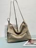 Top-grain Cowhide Soft Single-shoulder Bag 2026, Laid-back Style Genuine Leather Bag, Cross-body Texture