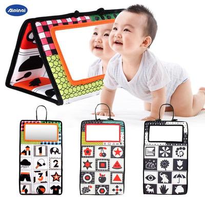 Creative Baby Black & White Animal Mirror for Visual Stimulation