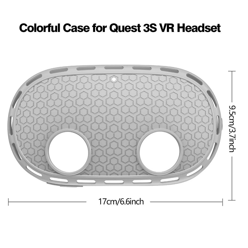 Handle Protective Cover For Meta Quest 3S/Quest 3 Anti-collision Touch Silicone Controller Extended Grips VR Accessories