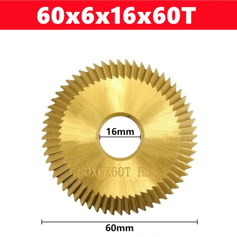 1pcs Key machine saw blade 60/70mm 60/80/100T double-sided HSS key milling cutter multi-function key copying machine cutter
