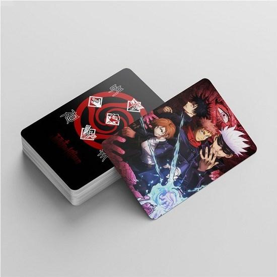 Roitang Magic Rotation Photo Card Gojo Poka 60pcs + Mini Sticker 32pcs, Popular Korean Game