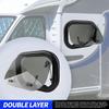 Window Easy Closing Locking RV Opening Window 16x12inch Secure Sealing UV  Heat Prevention for Trailers