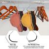 3 Packs Hat Hangers for Closet, Hat Organizers, Baseball Caps, Stainless Steel Hat Storage Hook, Hat Rack, Slip-Resistant, Space-Saving, Black