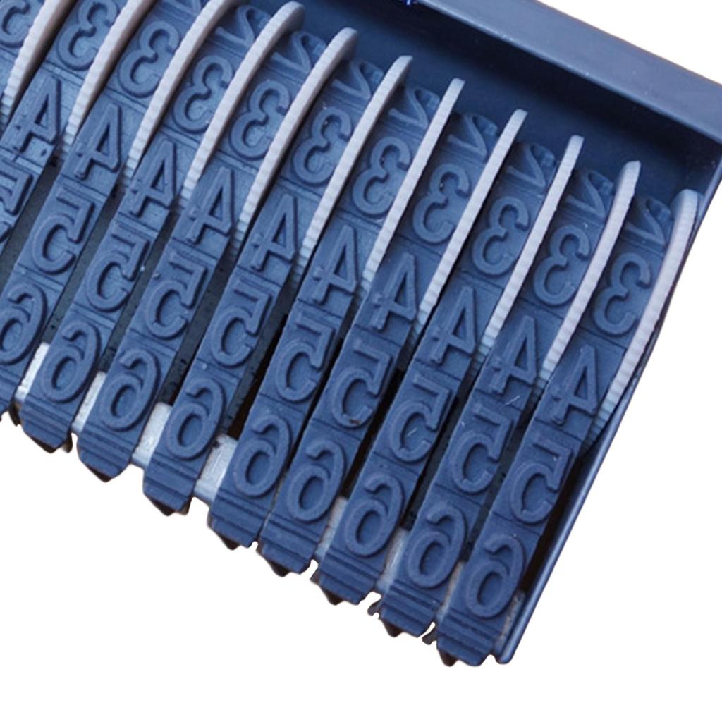 Numbering Stamp Digit Stamp Numbering Machine Number Stamp 11 Bands Wheels Rollers for Office Document Stationery Date Supplies