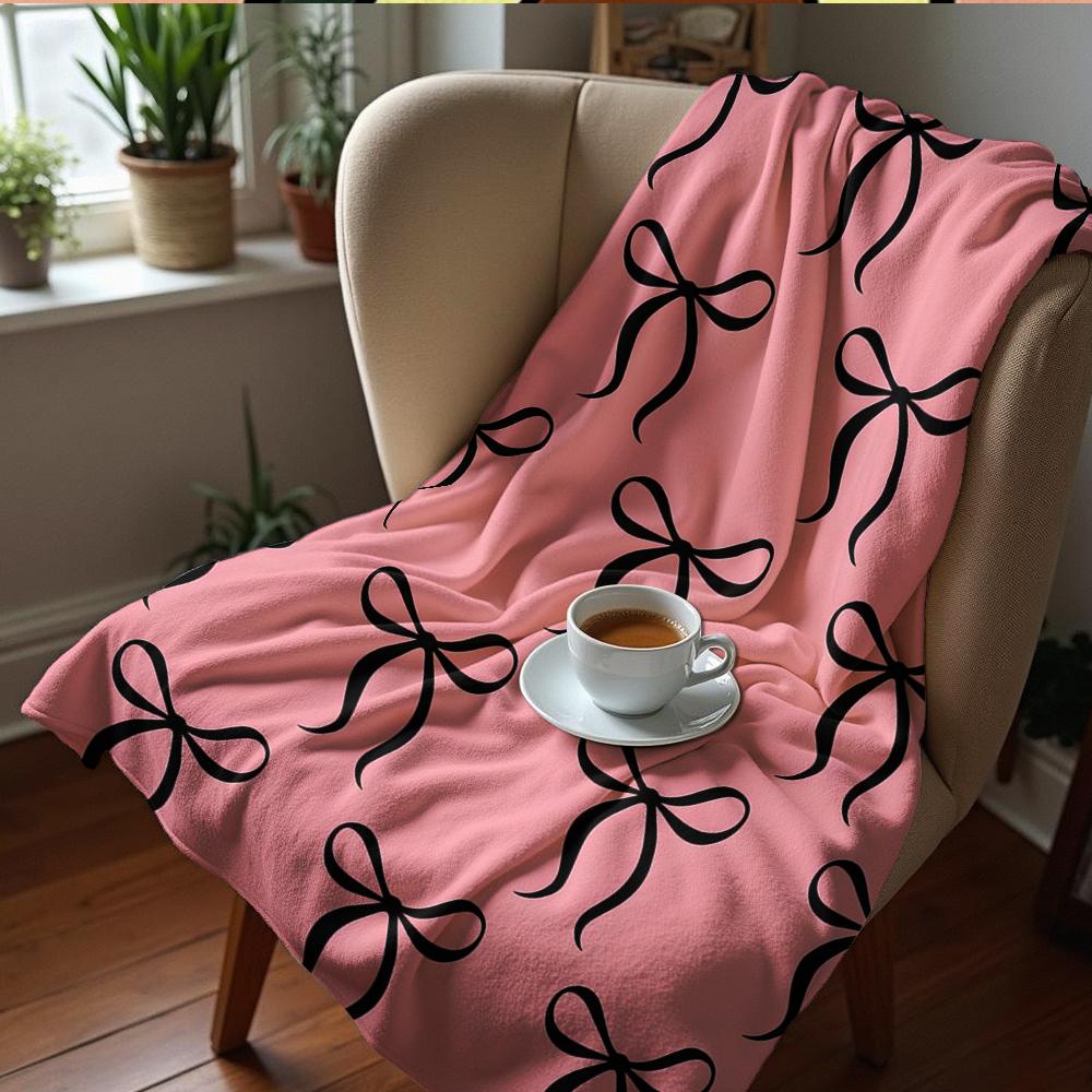Pink Animal Lollipop Soft Flannel Blanket Breathable Warm Throw for Office Car Sofa Kids Room Birthday Xmas Gift