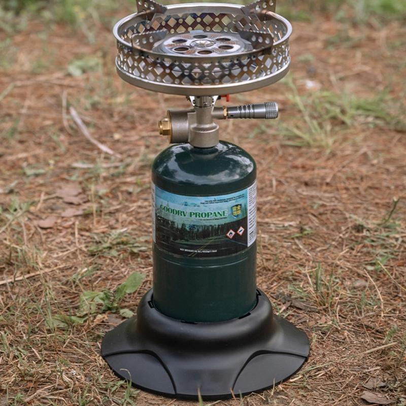 Portables Gas Canister Support Base Fuels Tanks Stabilizers with Nonslip Base for Gas Tanks Storage Outdoors