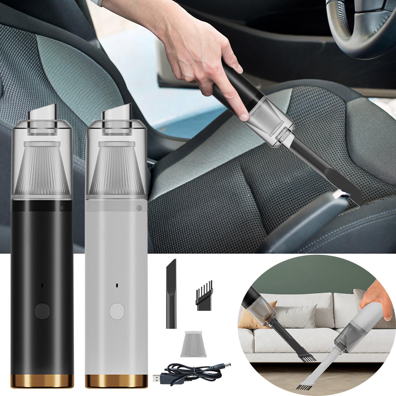 

Побутовий подвійний ручний портативний пилосос подвійного призначення високої потужності, встановлений на автомобілі, інтегрований багатофункціональний пилосос для всмоктування та видування Free Size чорний