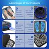 Electric Ems Foot Massager Pad Relief Pain Relax Feet Acupoints Massage Mat Shock Muscle Stimulation Improve Blood Circulation