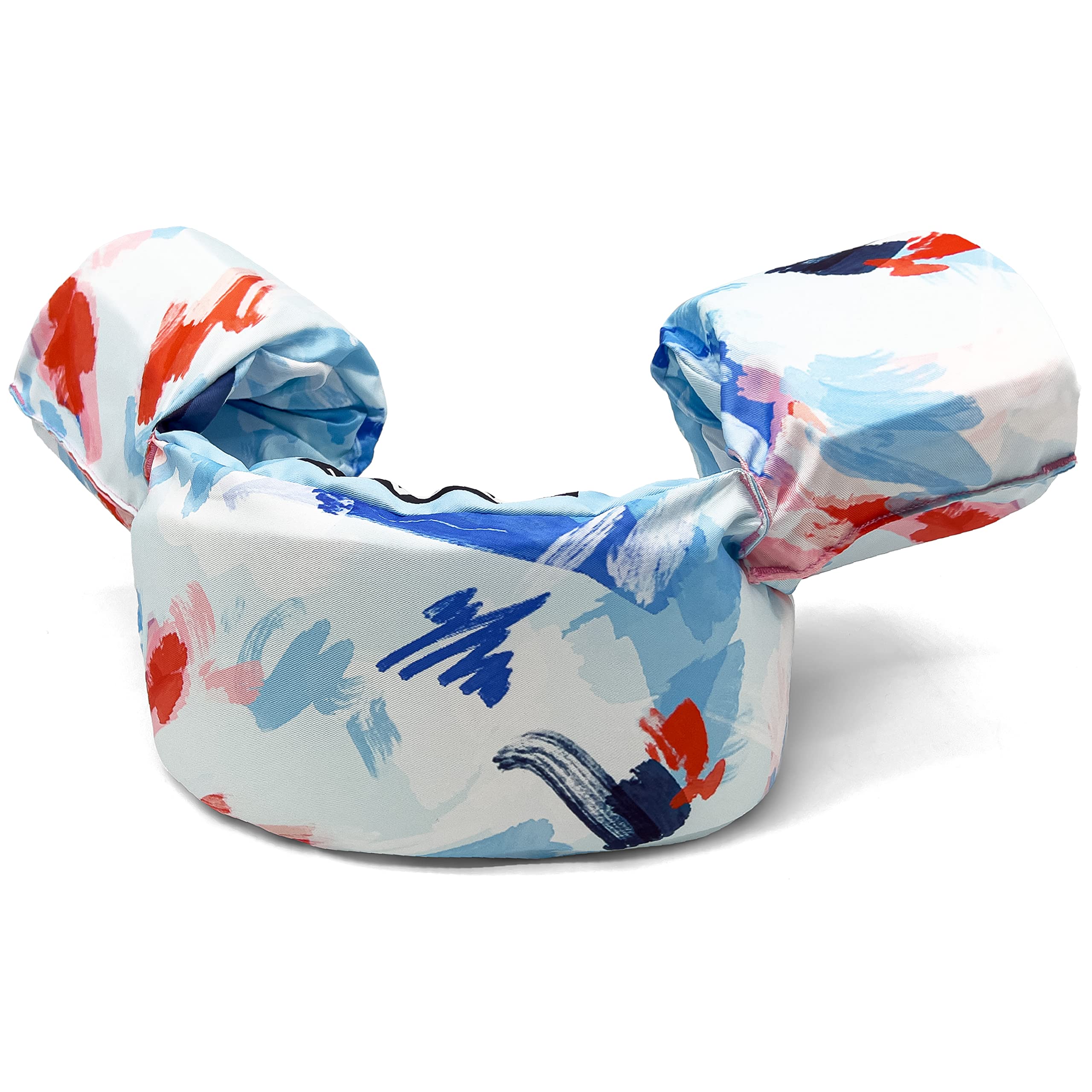 

TaktZeit Children s Non-Inflatable Swimming Aid with 4-Layer High Buoyancy Foam and Adjustable Strap, Suitable for Ages 1-6 (14-25kg)