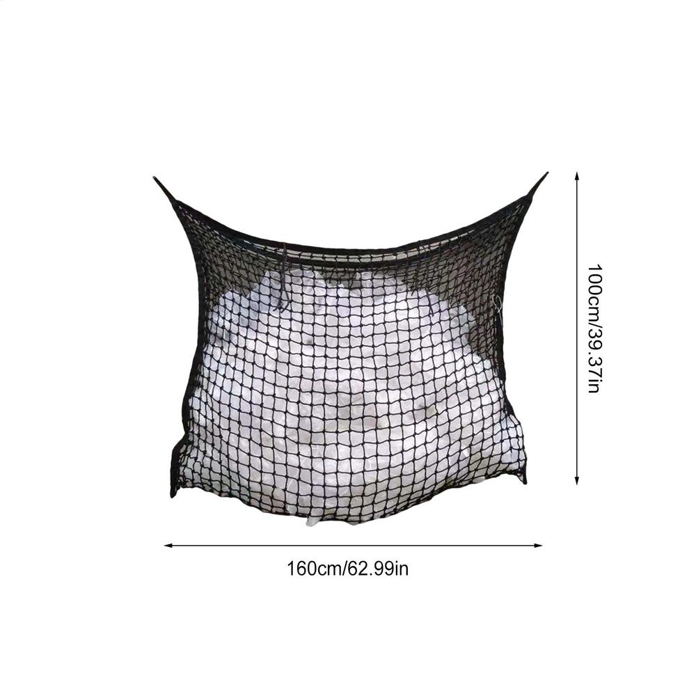 Horse Hay Feeder Bag Tear-Resistant Bite-Proof Goat Hay Feeder For Goats Sheep Horse Fences Trailers Stables Pastures Barn