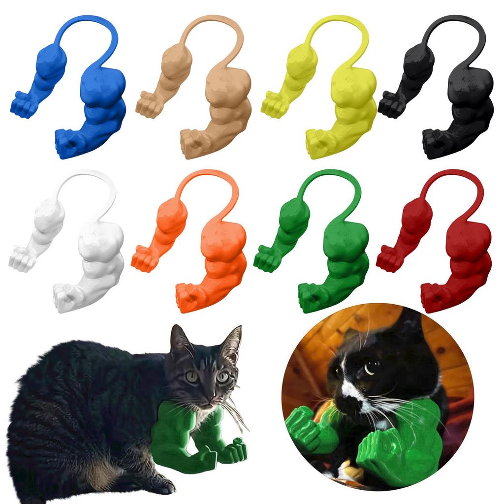 Creative Giant Arm Mock Pet Props, Neck Hanging Arms, Cat And Chicken Toys