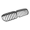 Gloss Black Front Grill Grille Fit BMW 7 Series G11 G12 2019-2022 Single Slat