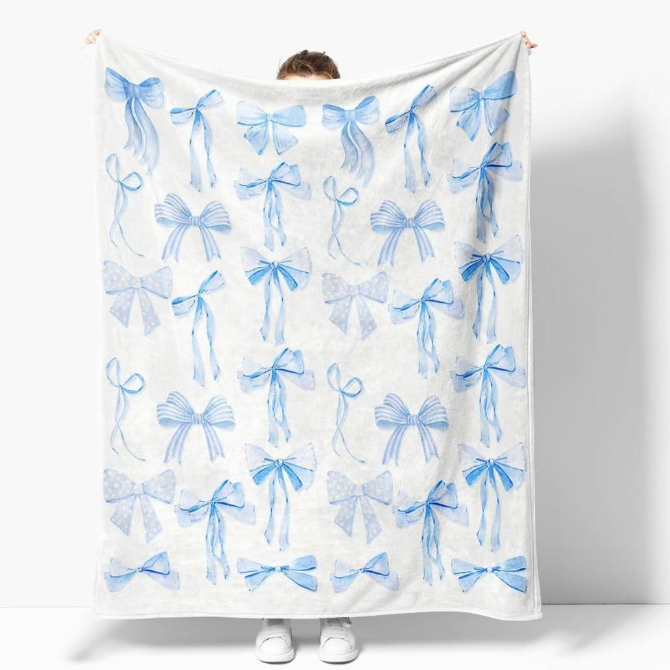 Thick Flannel Fleece Blanket, Soft Nap Throw Blanket & Pet Blanket