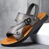 2025 Summer Beach Shoes Men's Trend New Soft-soled Non-slip Casual Sandals Men's Dual-purpose Slippers
