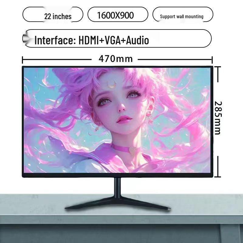 19" and 22" Ultra-Thin IPS HD LCD Desktop Monitors