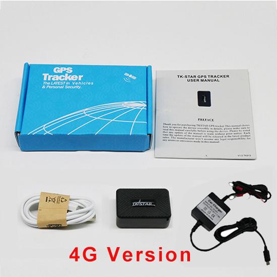 Tk913 Car Tracker 2G 4G Mini GPS Tracker Car 1500mAh TKSTAR 4G GPS Tracker Locator 2G 4G Magnet Free APP Vehicle GPS PK TK905