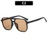 New Fashion Sunglasses Women  Designer Retro Rectangle Sun Glasses Female Ins Popular Colorful Vintage Square Eyewear
