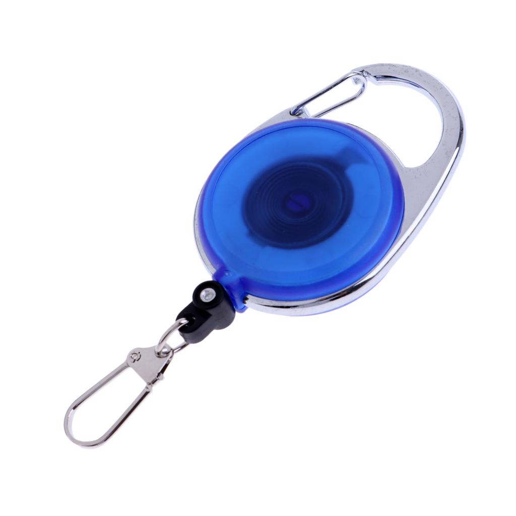 Fly Fishing Carabiner Tape Measure Zinger Combo Retractor Ruler Key