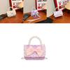 Childrens Mini Shoulder Bag Pu Fabric Trendy Cute Crossbody Purse For Daily Use