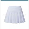 Quick-Dry Bamboo Fiber Badminton Set Men Women Couples Short Sleeve Top Shorts Skirt Tennis Pickleball Sportswear
