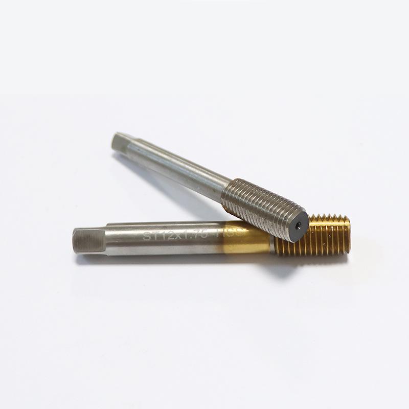 Titanium-Plated Taper Tap for Steel Wire Thread Insert Machines