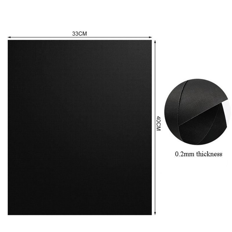 Alfombrilla antiadherente para parrilla de barbacoa, almohadilla para hornear, placa de cocina reutilizable para Picnic, herramienta para parrilla de fiesta y horno