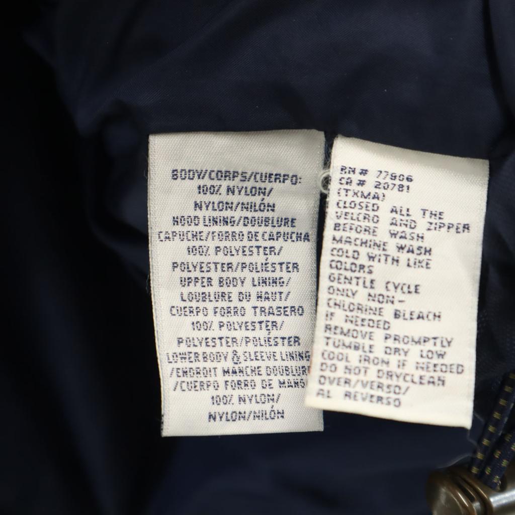 Tommy Hilfiger 90s Old Flag Tag Nylon Jacket XL Navy Mesh Lining Men's Used