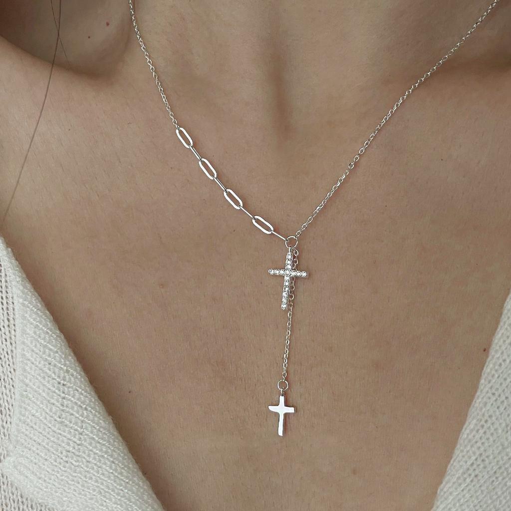 925 Silver Heart Pendant Necklace Adjustable Choker Elegant Love Jewelry Gift for Women Girls