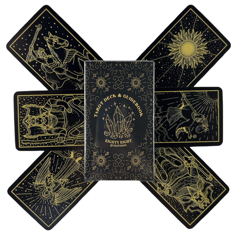 Eighty Eight Miracles Mystical Tarot Cards Game For Beginners Fate Visions Divination Edition Oracke Deck Playing Board Deck