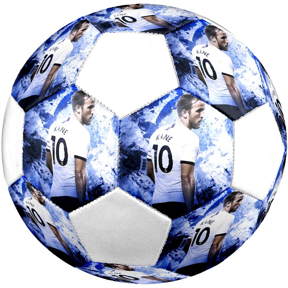 Pallone da Calcio Kane Stampato Taglia 5, Cucito a Macchina in PVC, Resistente e ad Alto Rimbalzo, Adatto a Tutte le Età, Merchandising per tifosi, Partite e Uso all'Aperto.