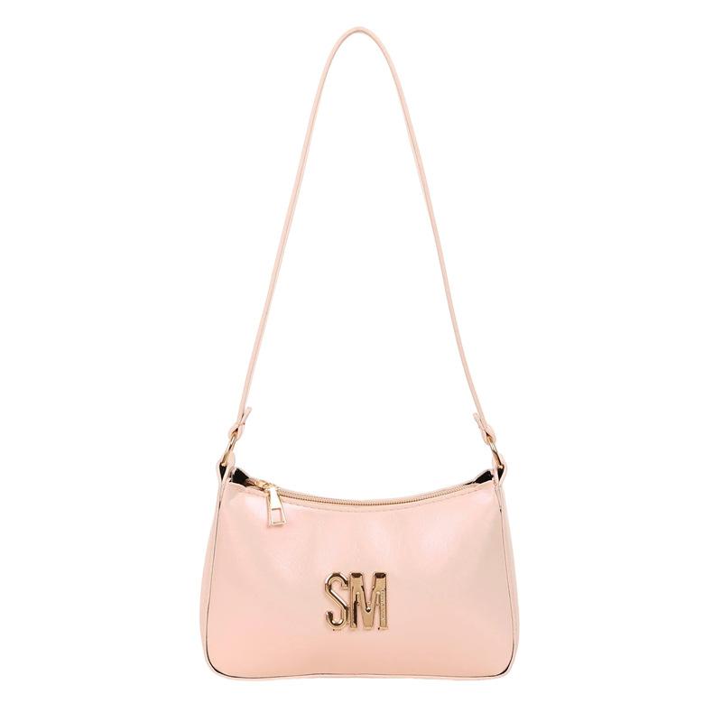 2025 Summer New Camera Bag Fashionable Shoulder Underarm Bag Women's Simple Fashionable Letter Small Square Bag