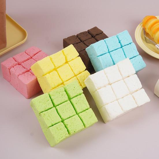 Hand Therapy Squeezing Toy Stress Relief Food Squeeze Toy Slow Rebound Sensory Simulated Fidget Pinch for Home Office Relaxation