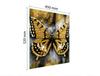 GLAS-SCHNEIDEBRETT 45x52 SCHMETTERLING