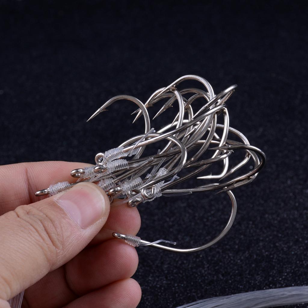 Fishing Tackle Tools Barbed Hooks Fishing Hooks Convenient To Carry and Storage Barreled Sub Line Hook Fishing Accessory
